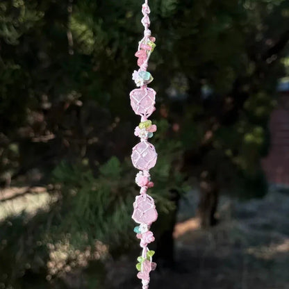 Radiant Embrace Love Energy Rose Quartz Bracelet