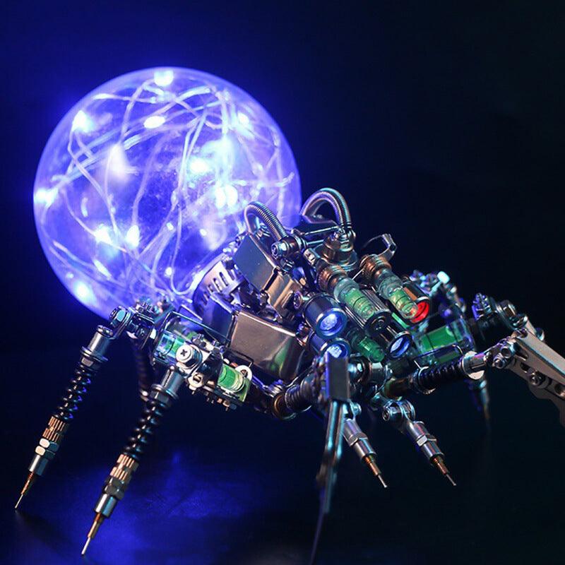 Cyberpunk Spider Table Lamp Assembly Model - GiftSparky