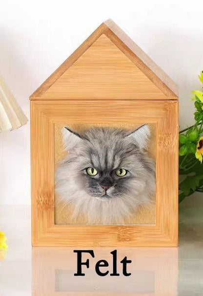 ℠Custom Felt Pet Urn