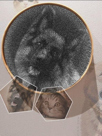 ℠Custom String Pet Portrait