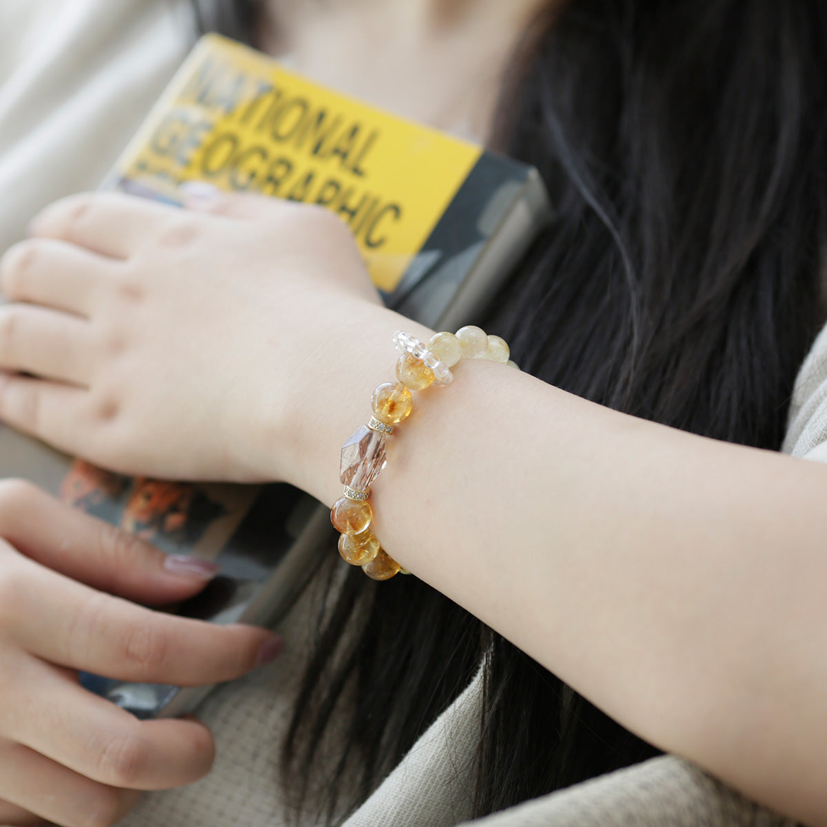 Wealth Energy Citrine Bracelet