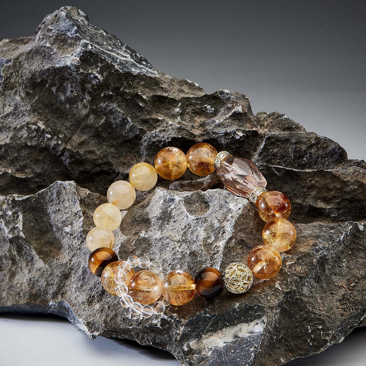 Wealth Energy Citrine Bracelet