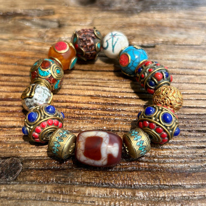 Wealth Energy Tibetan Treasures Bracelet