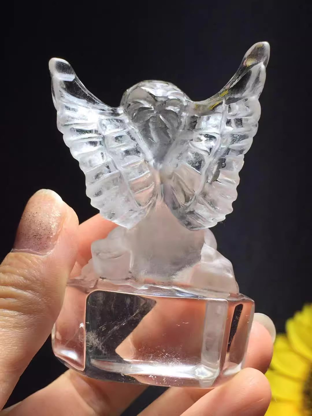 Cupid Manifest Love Tibetan Quartz Crystal Kailash Energy Protection Healing