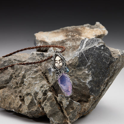 Spiritual Energy Amethyst Pendants