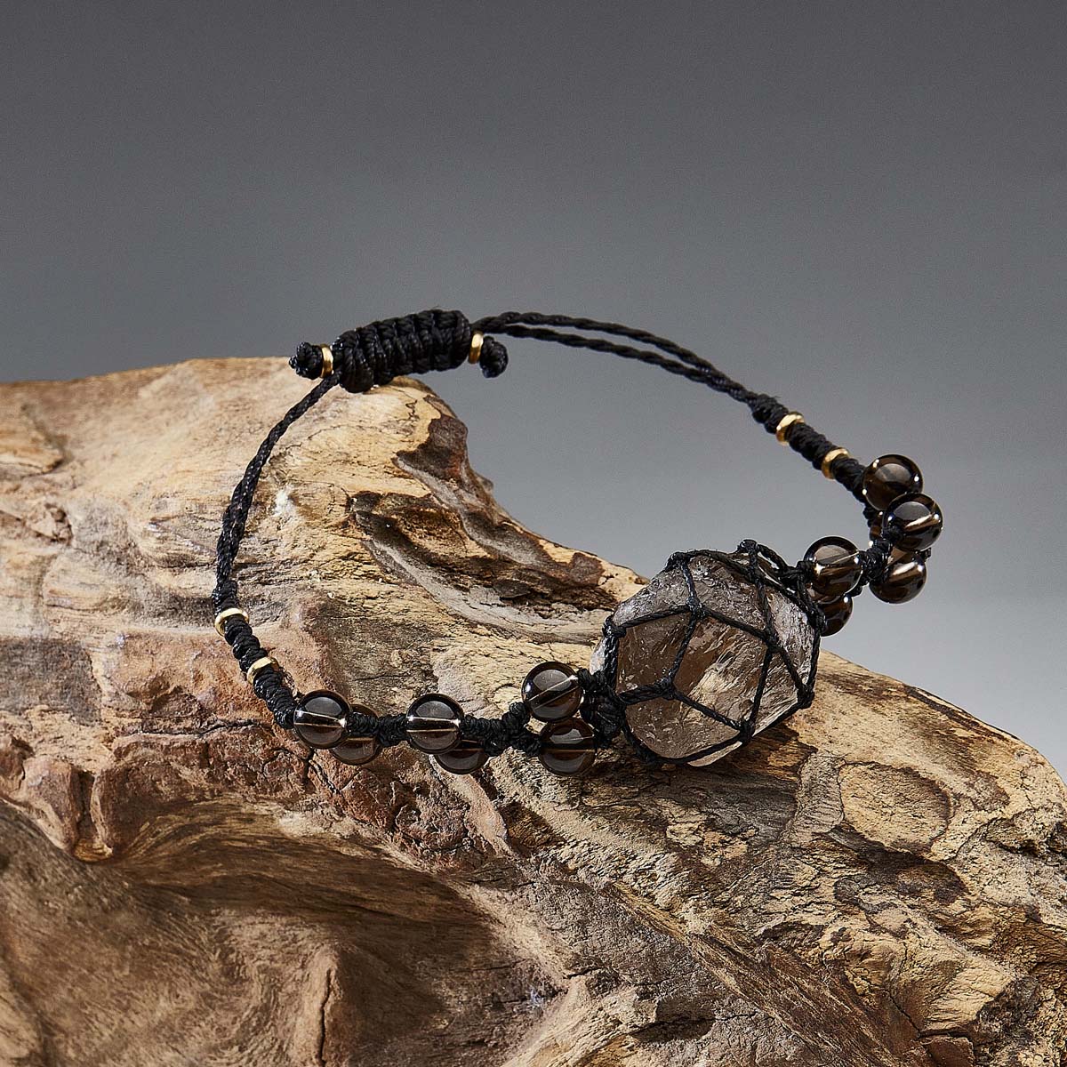 The Force Energy Smoky Quartz Bracelet