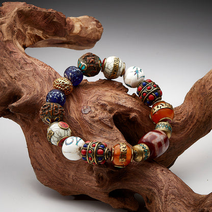 Courage Energy Tibetan Treasures Bracelet