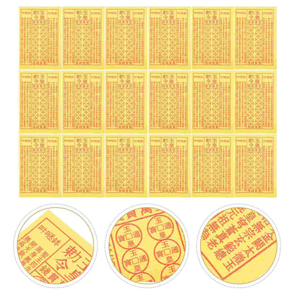 900Pcs Sacrifice Paper Burning Yellow Paper Traditional Worship Paper Sacrifice Offering Paper funeral favor for a memorial