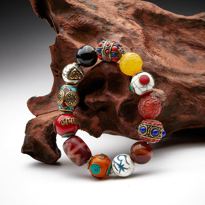 Courage Energy Tibetan Treasures Bracelet