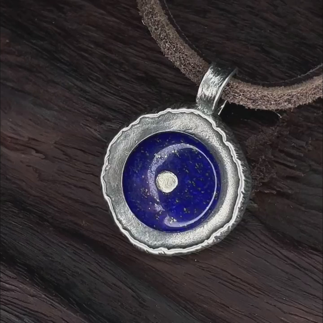 Protected Wealth Guard Lapis Lazuli Pendant