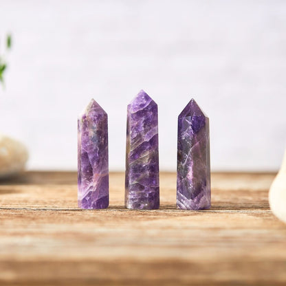 Amethyst Crystal Wand - Crown Chakra Healing