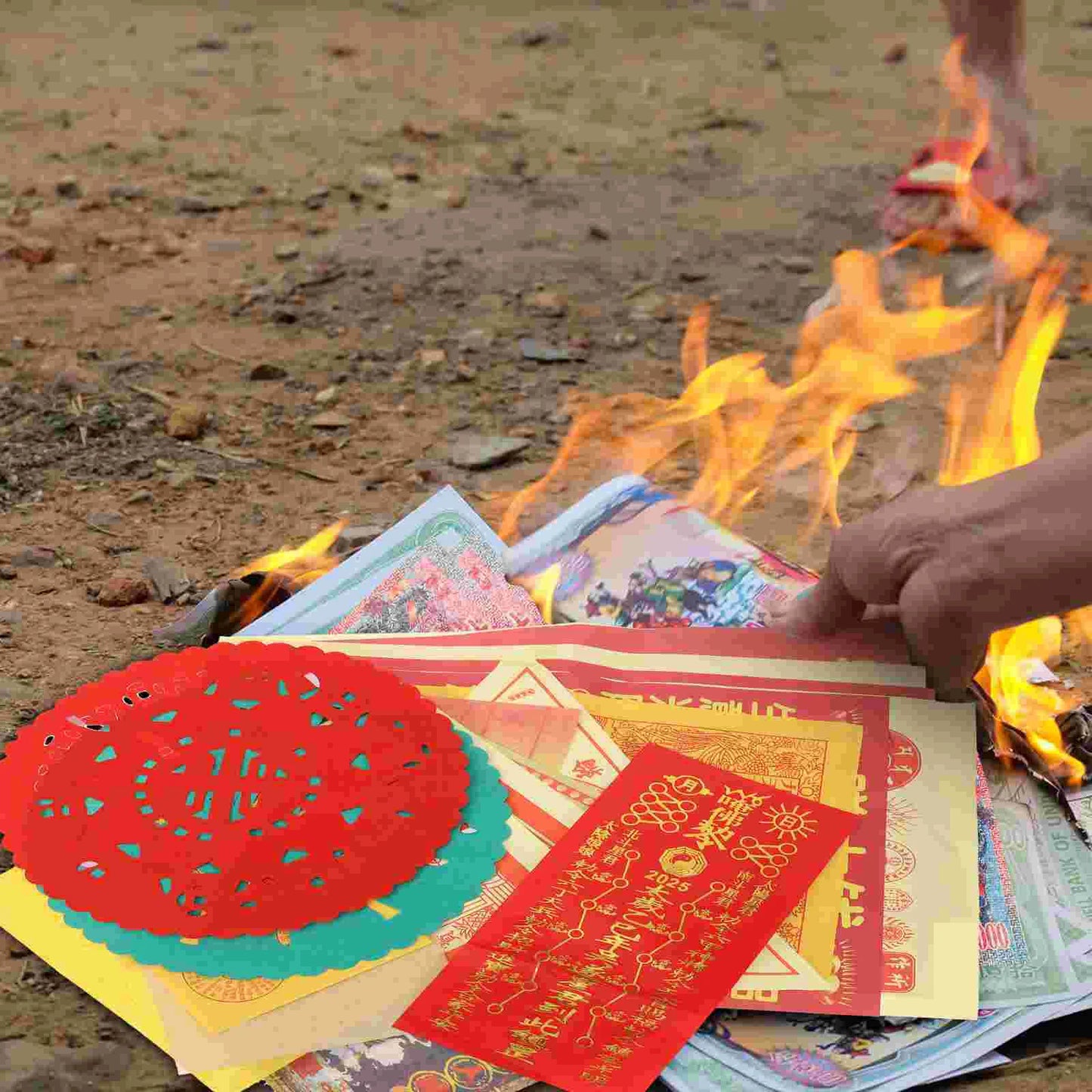 Ancestor Money Sacrificial Supplies For Worshiping Ancestor Chinese New Year Birthday Offerings Funeral Use Burning Ancestor Mon