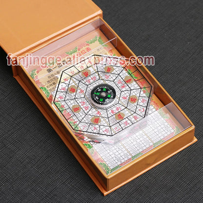 Ancient Chinese Fengshui  Compass Luopan LuoJingYi  Supplies Home Portable Decor