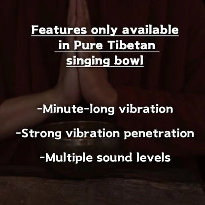 Antique Singing Bowl-Tibetan temple series-Phra Phrom