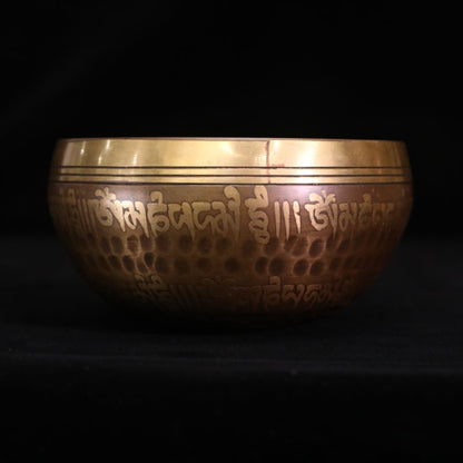 Antique Singing Bowl-Tibetan temple series-Third Eye Chakra