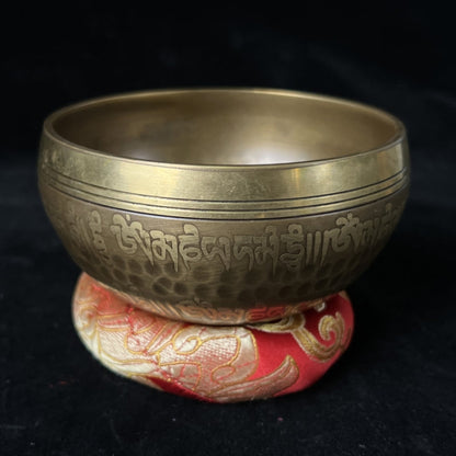 Antique Singing Bowl-Tibetan temple series-Third Eye Chakra