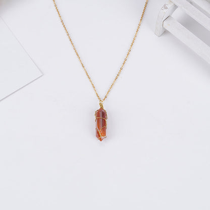 Carnelian Necklace - Boost Vitality, Creativity, Self-Confidence