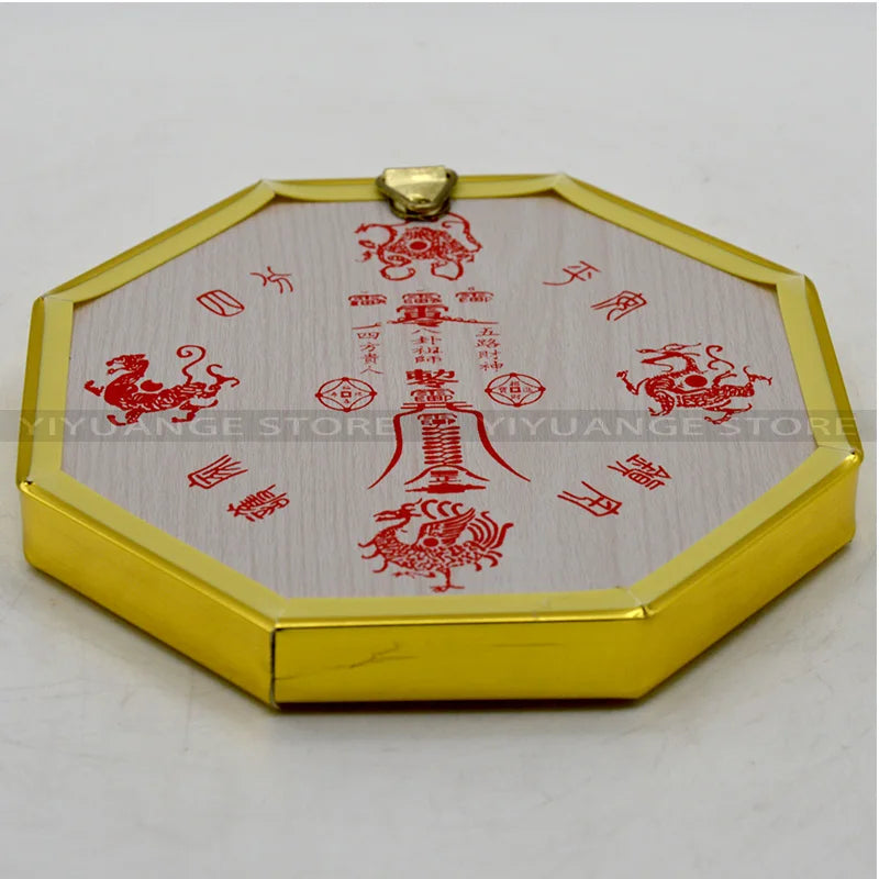 Chinese Feng Shui Concave Alloy Bagua Mirror Wall Hanging The 8 hexagrams Mirror Auspicious Metal Crafts 12.5CM