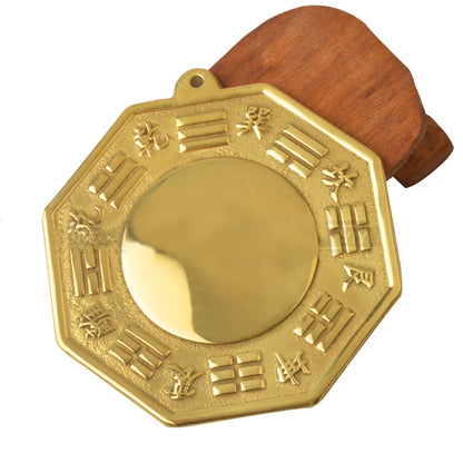 Chinese Feng Shui Tai Chi Pagua Bagua Pakua Copper Mirror The 8 hexagrams For Lucky  Blessing Home decorations Wall Decorative