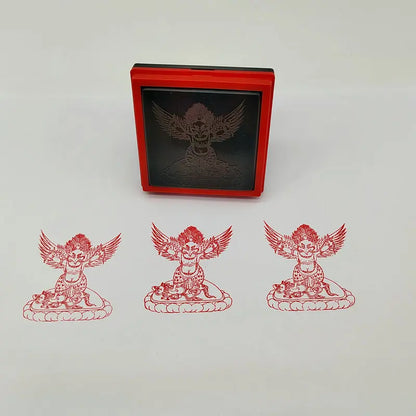 Dapeng King Kong Dharma seal, golden winged bird Tibetan Buddha seal, automatic oil, photosensitive seal