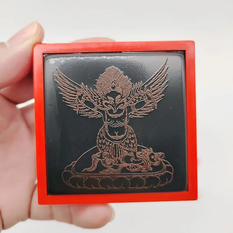 Dapeng King Kong Dharma seal, golden winged bird Tibetan Buddha seal, automatic oil, photosensitive seal