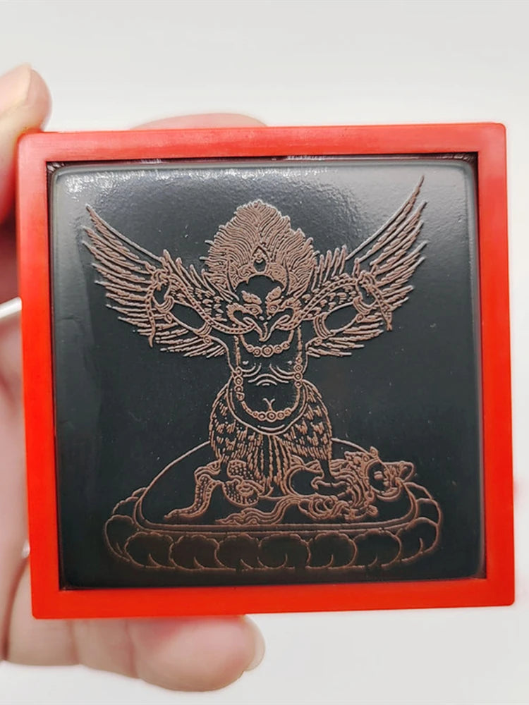 Dapeng King Kong Dharma seal, golden winged bird Tibetan Buddha seal, automatic oil, photosensitive seal