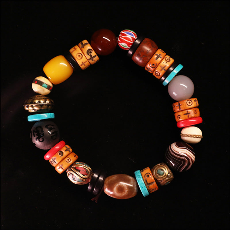 Courage Energy Tibetan Treasures Bracelet