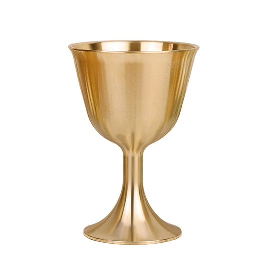 Fengshui Copper Water Supply Cup Tibetan Water Supply Cup Supplies Buddha Water Bowl Goddess of wealth Home Decoration