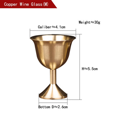 Fengshui Copper Water Supply Cup Tibetan Water Supply Cup Supplies Buddha Water Bowl Goddess of wealth Home Decoration