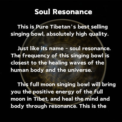 Full Moon Singing Bowl-Healing series-Soul Resonance