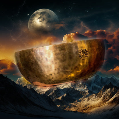 Full Moon Singing Bowl-Healing series-Soul Resonance