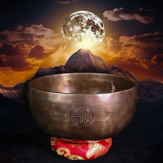 Full Moon Singing Bowl-Healing series-Tibetan Energy