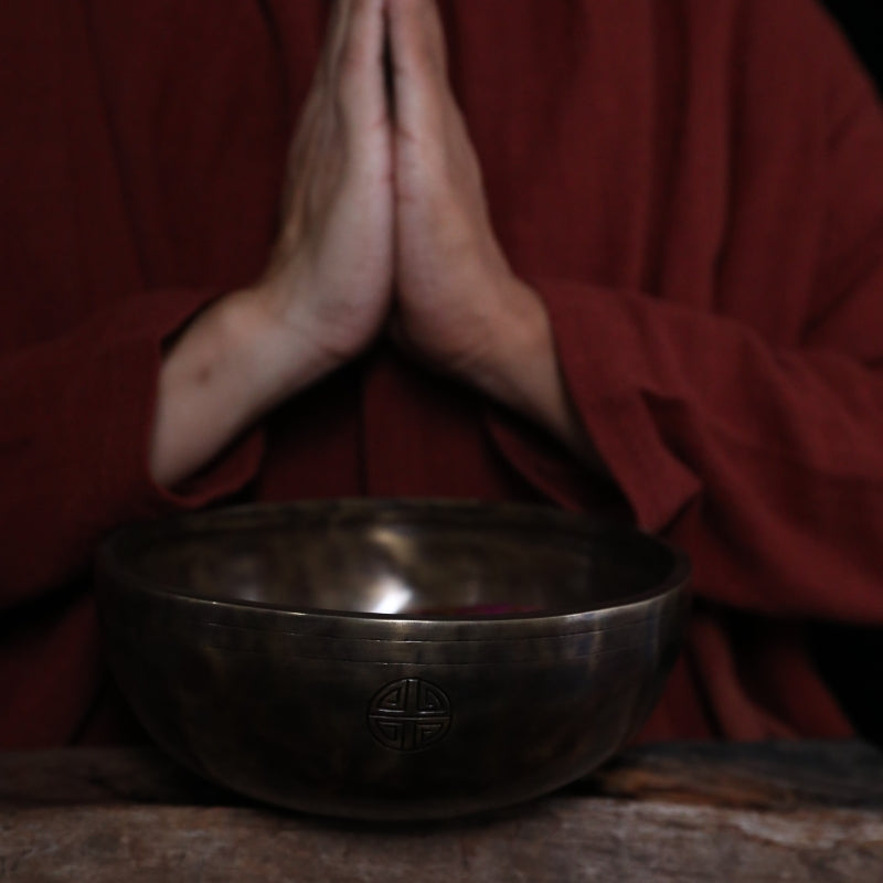 Full Moon Singing Bowl-Meditation series-OM Mani