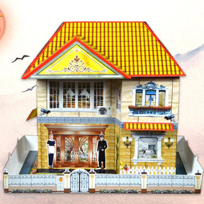 Ghost Paper Villa to Burn Sacrificing Accessories Qingming Ghost Supplies Ancestor Money Funeral Supply