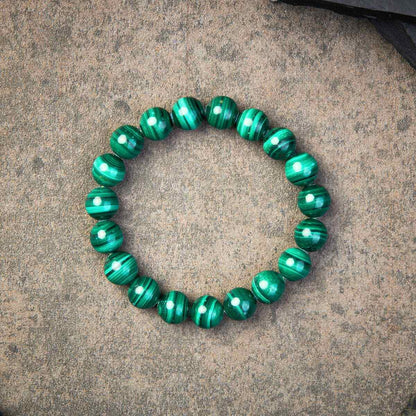 Green Malachite Transformation Bracelet - For Positive Change