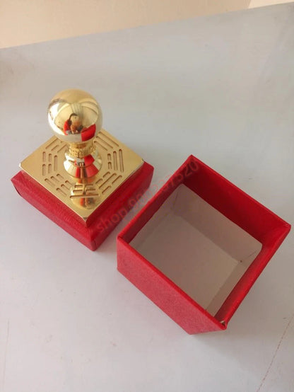 Taoist articles, Taoist tools, Meizhou Mazu seal, pure copper single-sided seal, with box