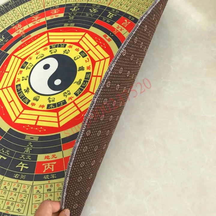 Taoist Taiji Bagua blanket, anti slip, martial arts blanket, cushion, heaven and earth eight diagrams blanket