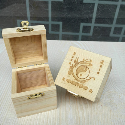 Taoist supplies, Daozi seal box, six sided seal box, FA seal box, 5cm seal box