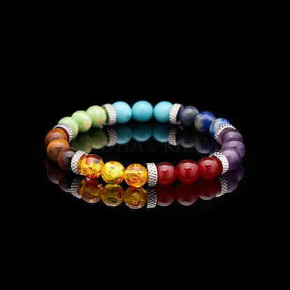 7 Chakra Stones Bracelet