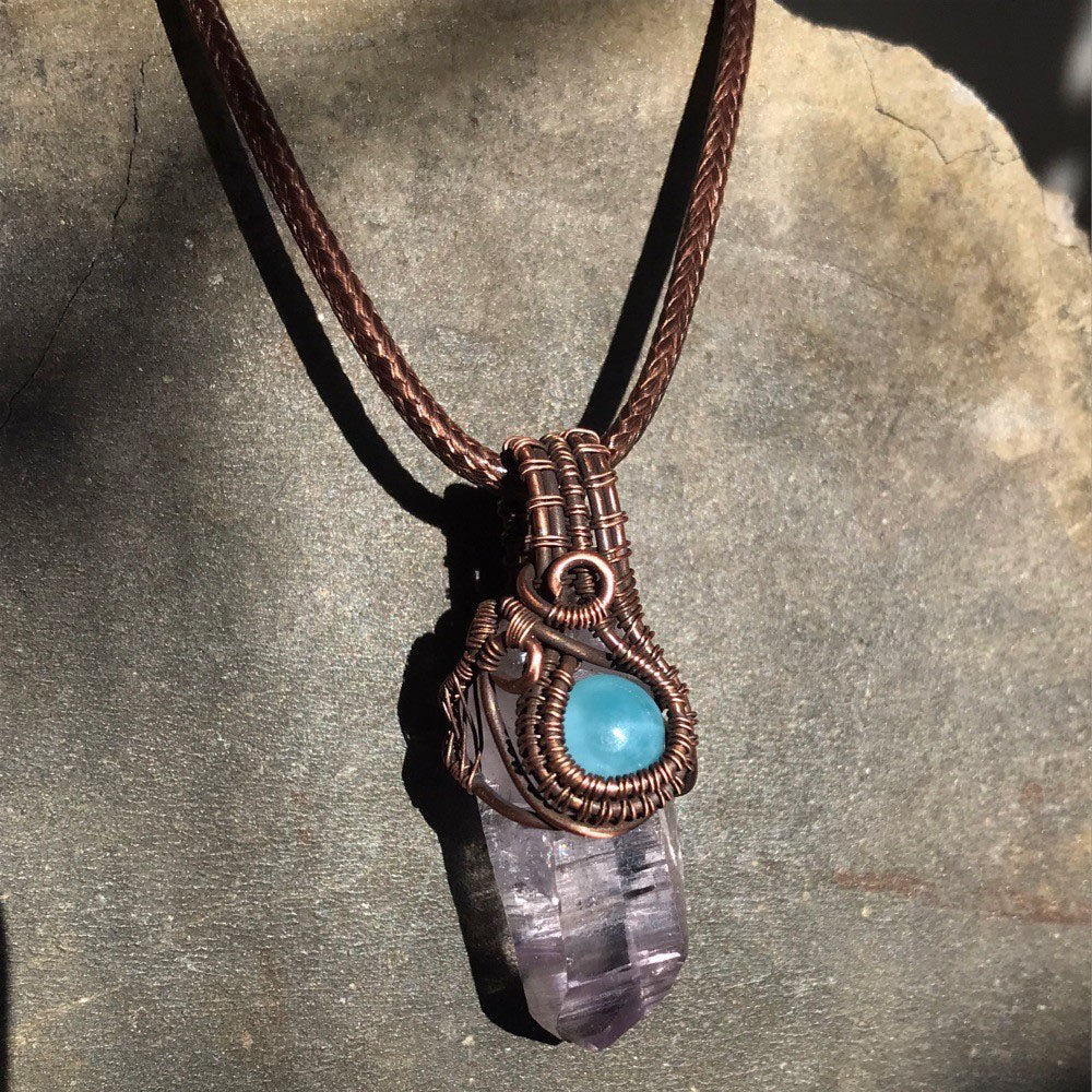 Infinite Aura Radiance Amethyst Pendant