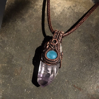 Infinite Aura Radiance Amethyst Pendant