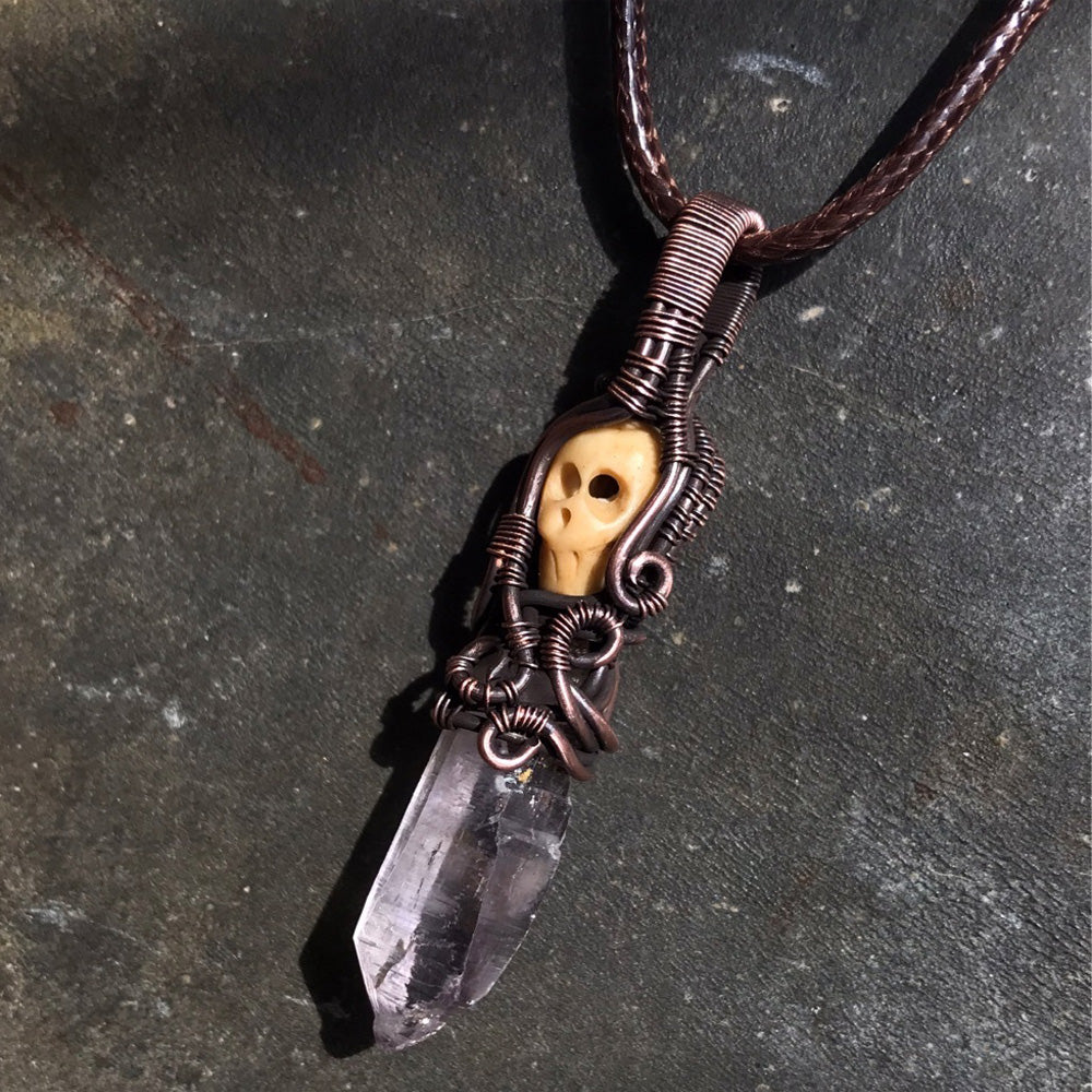 Defender's Vigil Amethyst Pendant