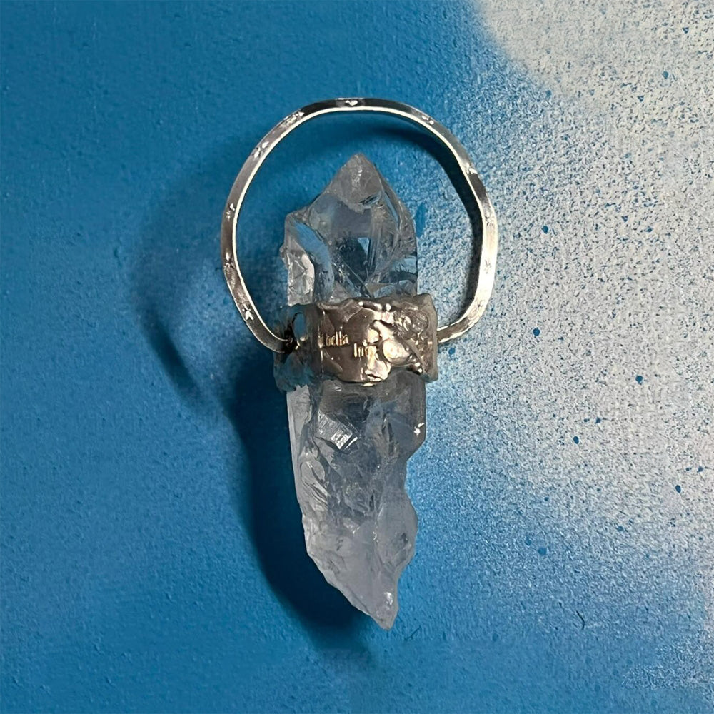 Pure Clarity Tibetan Quartz Pendant Customizable Energy Amulet