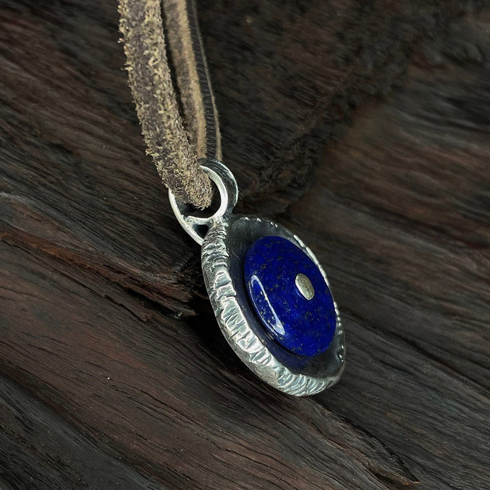 Protected Wealth Guard Lapis Lazuli Pendant