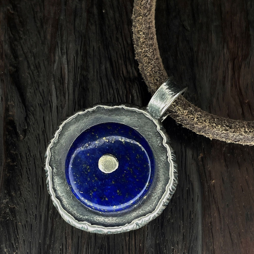 Protected Wealth Guard Lapis Lazuli Pendant