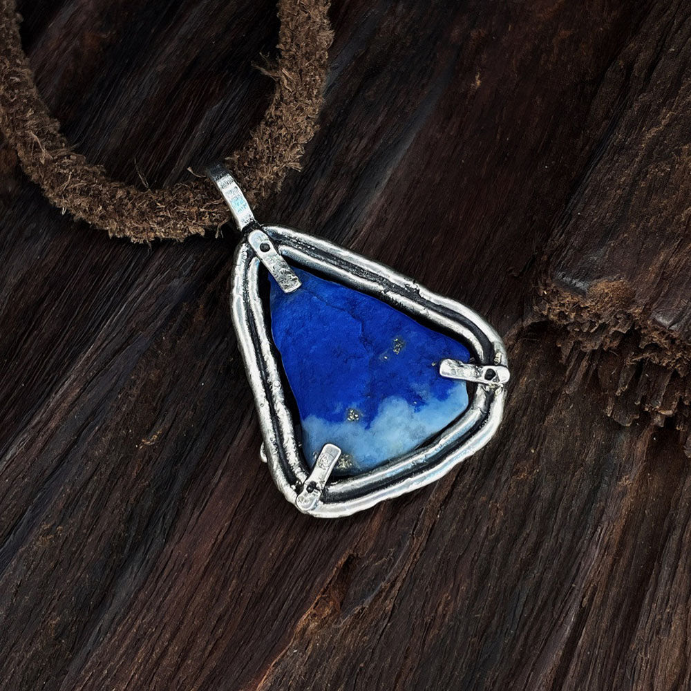 Dependable Wealth Trust Lapis Lazuli Pendant