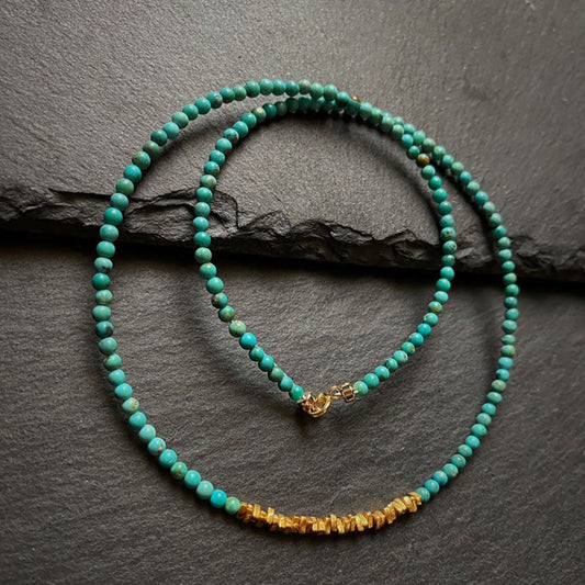 Spirit's Healing Journey Turquoise Necklace