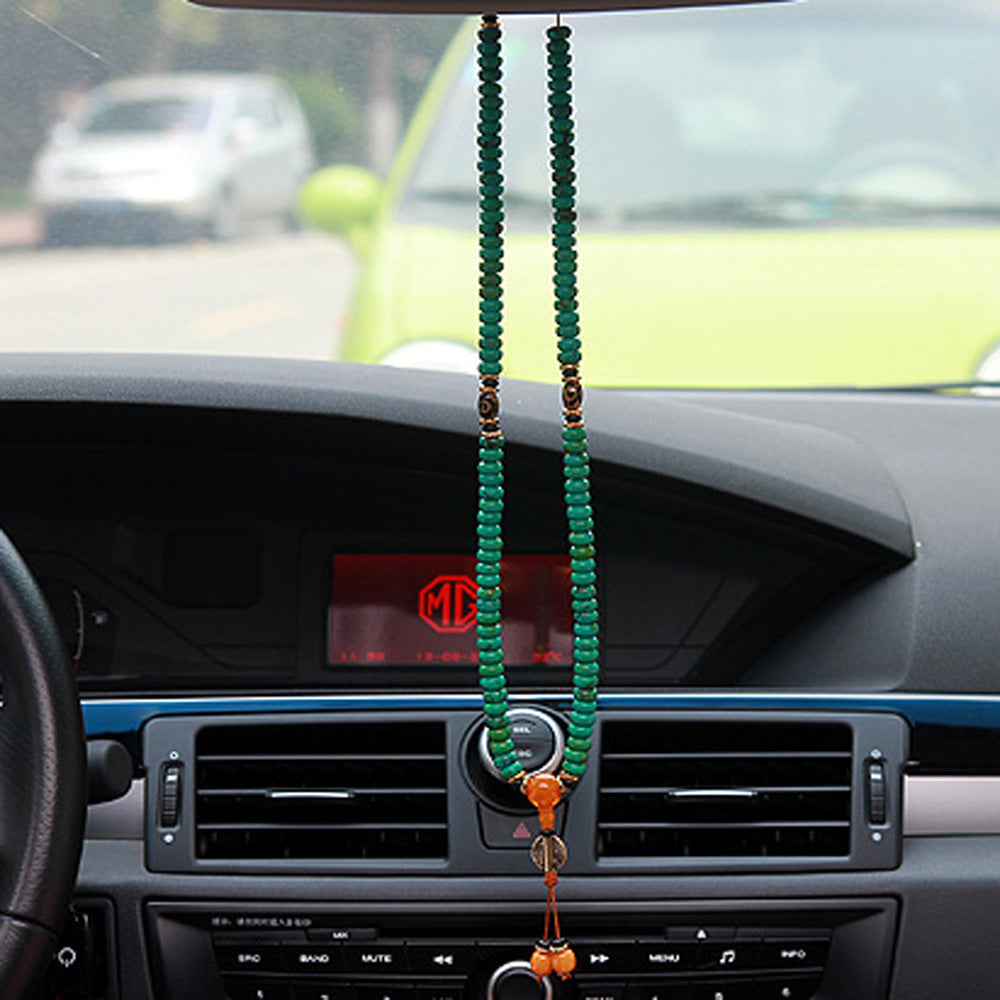 Healing Flow of Nature Turquoise Mala Neckdace