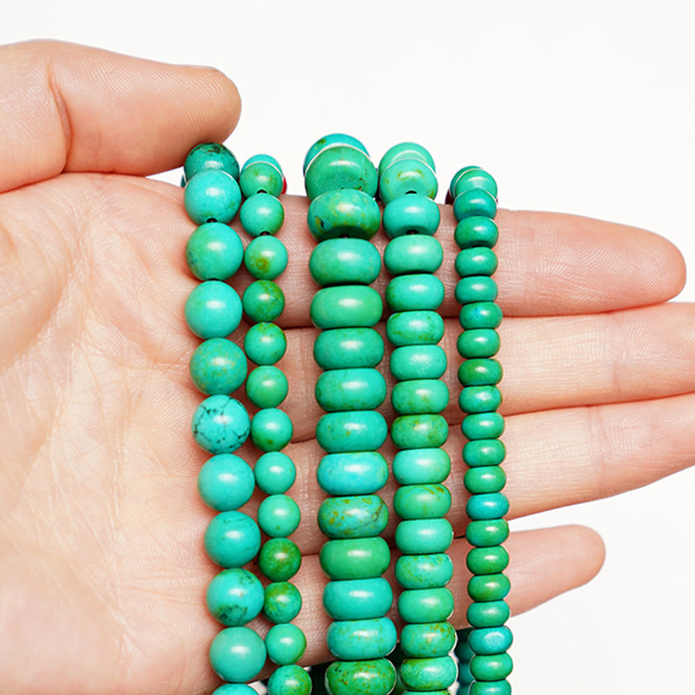 Healing Flow of Nature Turquoise Mala Neckdace