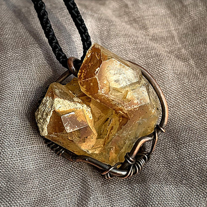 Primal Trinity Energy Crystal Pendant